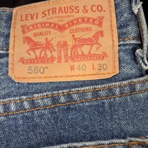 Levi's Classic Relaxed Fit Blue Jeans